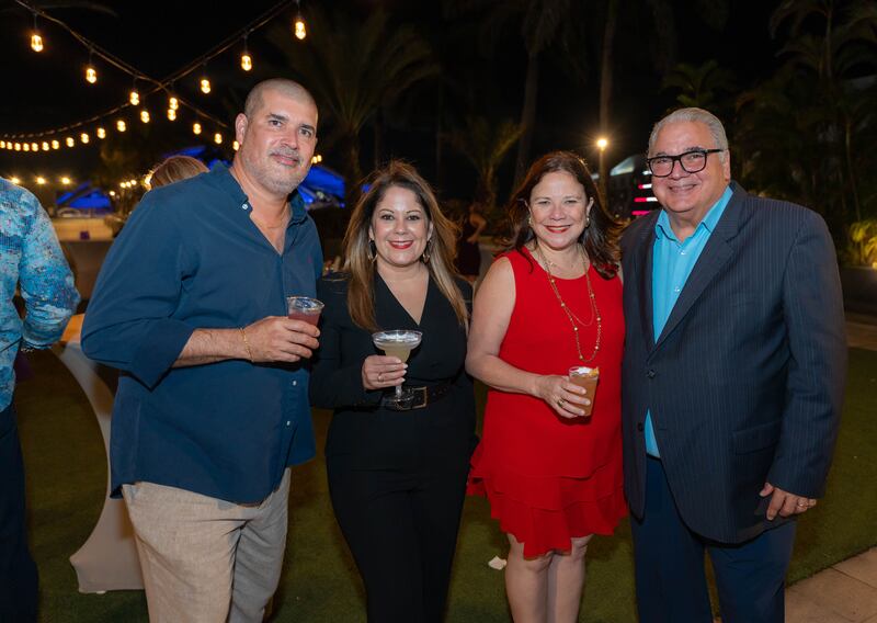 Noel Maisonet, Nixzaliz Rivera, Nelly Cruz y Anthony Cardona
