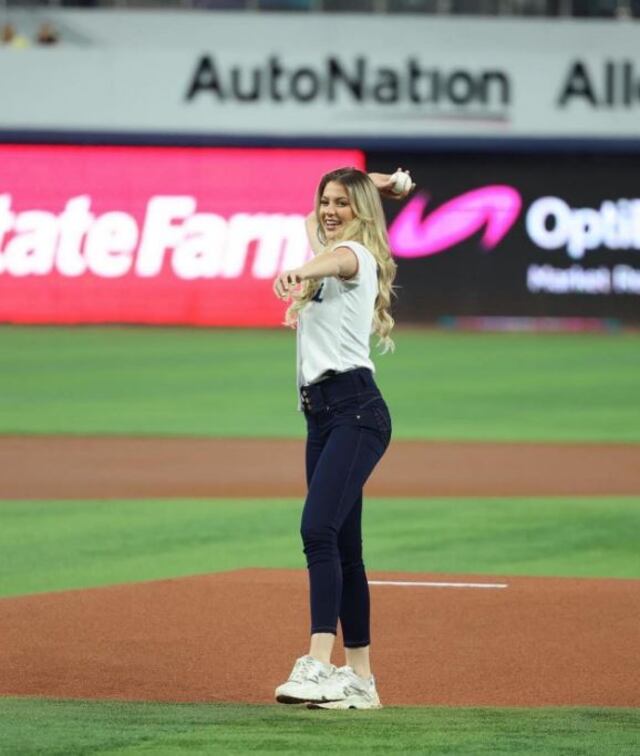 Madison Anderson realiza el primer lanzamiento en partido de los Marlins