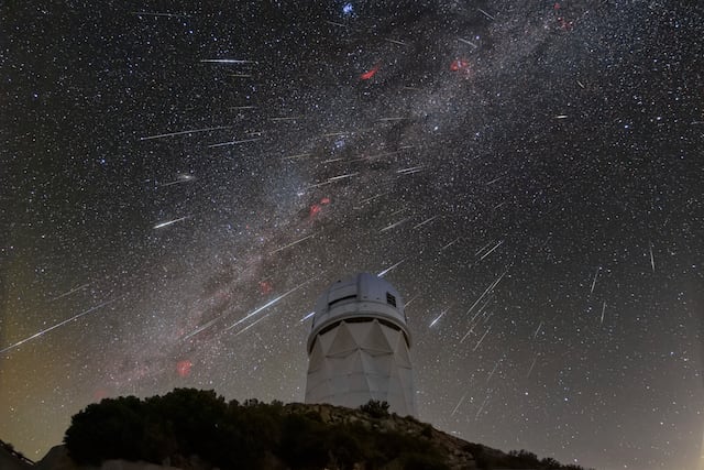 Se aproxima la primera lluvia de meteoros de primavera