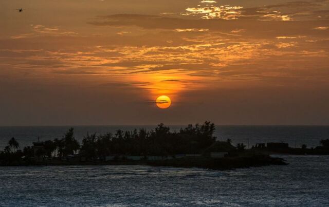 Atardecer de agosto en el Viejo San Juan