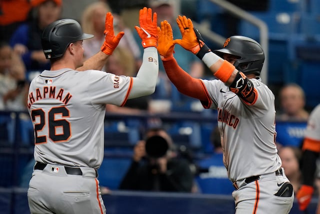 Gigantes arrazan a los Rays