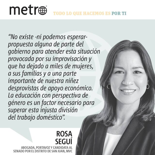 Opinión de Rosa Seguí Cordero: Las mujeres y el trabajo social no remunerado