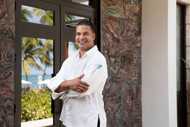 Chef Juan Peña, al mando de la cocina del Condado Vanderbilt
