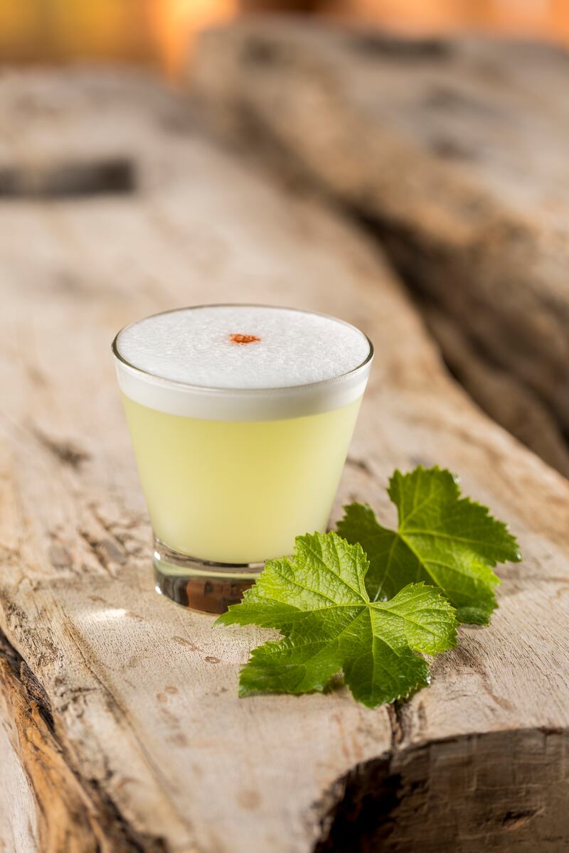 Pisco Sour. Producción Pisco es Perú 2017