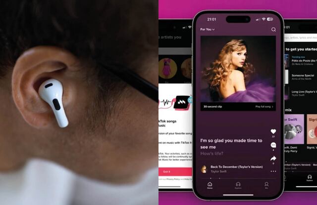 Nace TikTok Music, competencia directa para Spotify y Apple Music