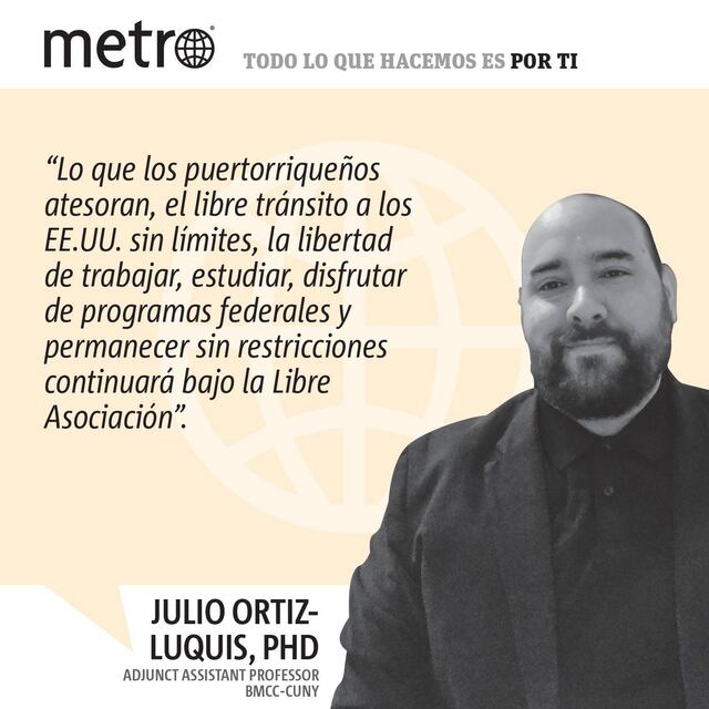 Opinión de Julio Ortiz-Luquis: La opción de Libre Asociación entre los Estados Unidos y Puerto Rico: desmantelando sus mitos