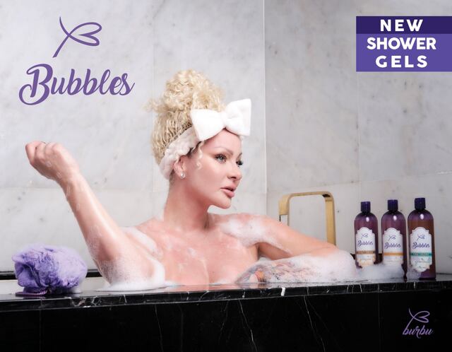 “Burbu” lanza su primera línea de ‘shower gels’
