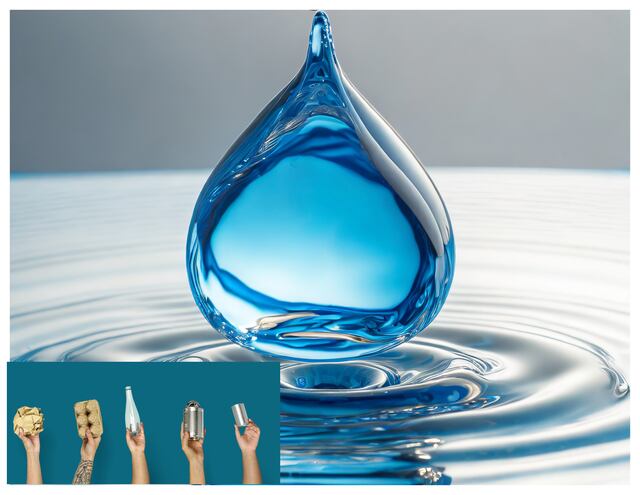 ¿Sabías cuánta agua se necesita para producir ropa y alimentos?