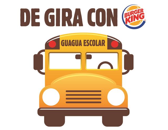 Maestros y choferes comen gratis con el programa de gira con BURGER KING