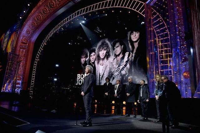 VIDEO. Bon Jovi y Nina Simone entran al Salón de la Fama del Rock and Roll