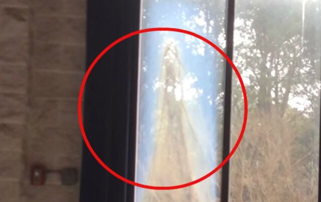 Aseguran que la Virgen María apareció en la ventana de una iglesia