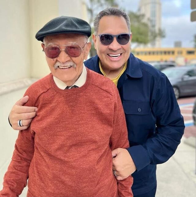 Tito Nieves celebra los 94 de su papá