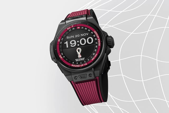 Hublot lanza reloj especial del Mundial de Qatar con tecnología de Qualcomm y Google