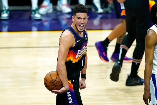De la mano de Booker, los Suns superan 120-114 a Clippers