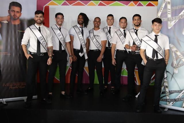 Presentan a los candidatos de Mister Puerto Rico Model 2023