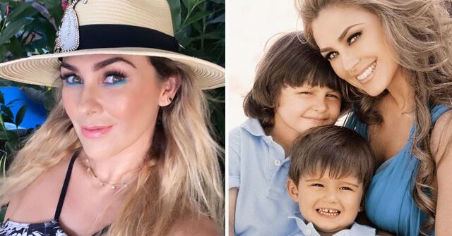 Así han crecido Miguel y Daniel, los hijos de Aracely Arámbula