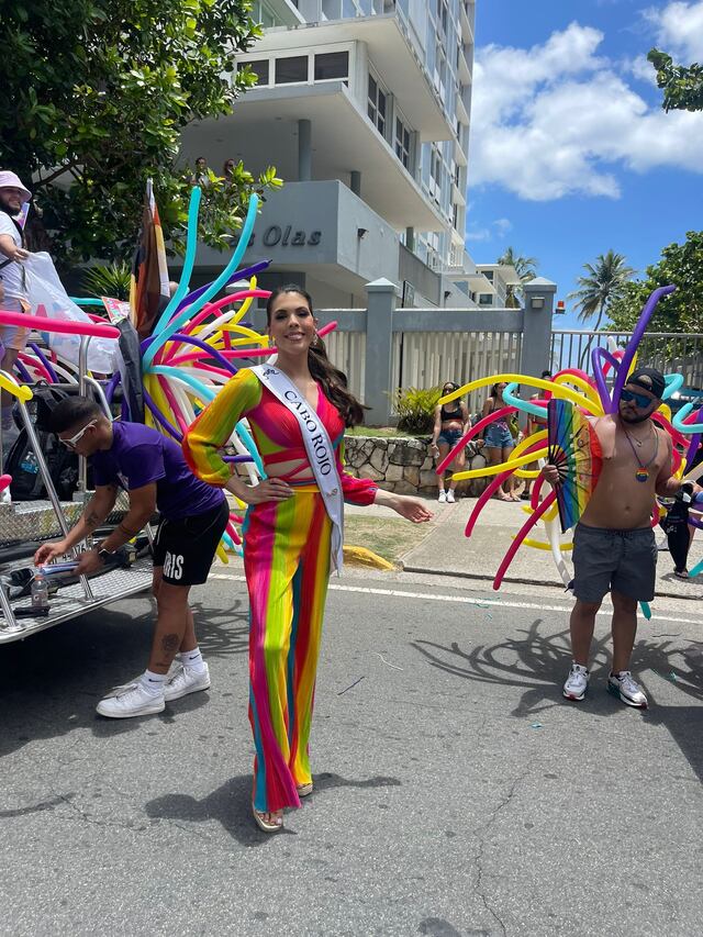 Miss Cabo Rojo dice presente en Parada PRIDE Puerto Rico