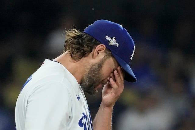 Clayton Kershaw queda fuera de los playoffs con los Dodgers