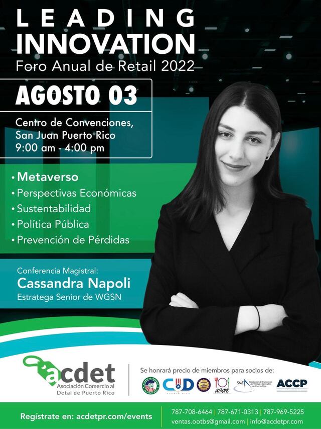 Foro anual ACDET ofrecerá estrategias de mitigación y prevención de hurtos para comercios