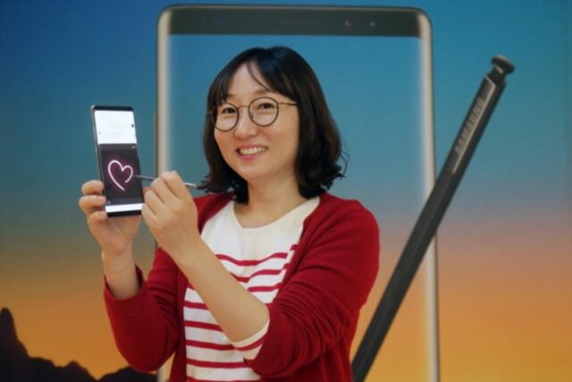 Cómo Samsung optimizó su S Pen para el Galaxy Note8