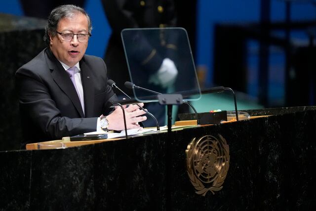 Gobierno colombiano manipula video del presidente Pietro ante la ONU y le añade aplausos que recibió Biden