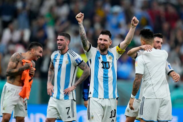 Así celebra Argentina el pase a la final de la Copa del Mundo