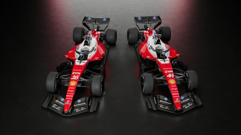 Foto del nuevo monoplaza de Fórmula 1 de Ferrari, el SF26, que será conducido por Lewis Hamilton y Charles Leclerc en la próxima temporada, en Maranello, Italia, 23 de enero de 2026. (Fórmula Uno, Italia) EFE/EPA/Scuderia Ferrari Press Office / HO PHOTO TO BE USED SOLELY TO ILLUSTRATE NEWS REPORTING OR COMMENTARY ON THE FACTS OR EVENTS DEPICTED IN THIS IMAGE - NO ARCHIVING - NO LICENSINGHANDOUT EDITORIAL USE ONLY/NO SALES
