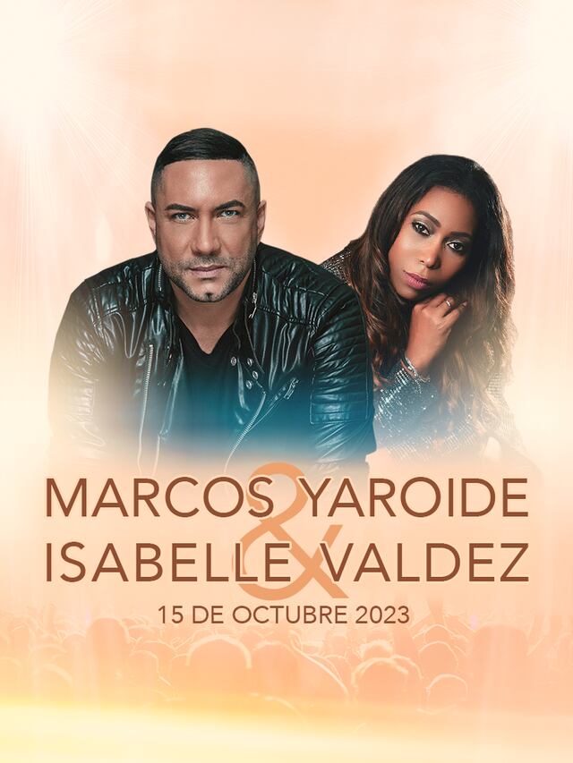 Marcos Yaroide e Isabelle Valdéz presentarán concierto en la isla