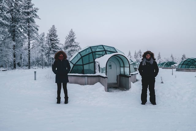 El sueño de dormir en un iglú en Finlandia