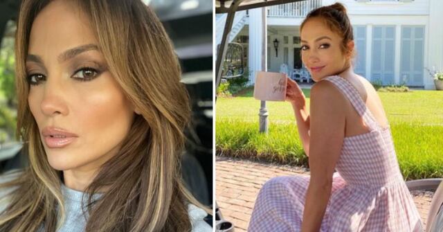 JLo comparte video sin maquillaje y la critican por “engañar” con filtros