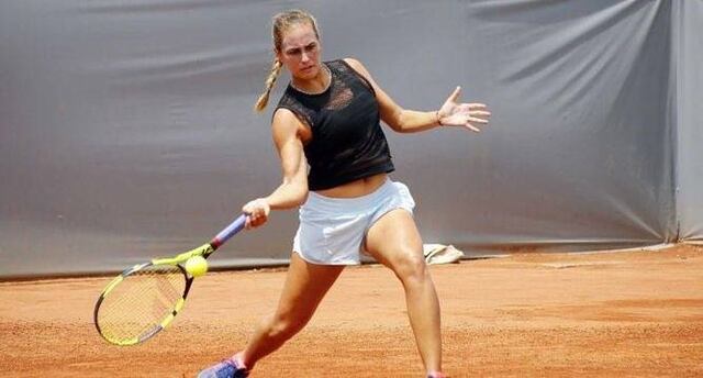 Mónica muestra su "look" para el US Open