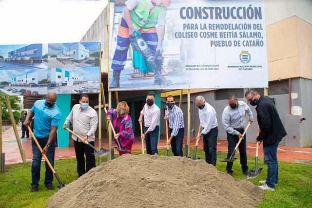 Cataño anuncia millonaria inversión para reconstrucción del coliseo municipal