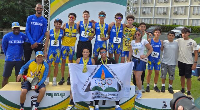 Jóvenes de la escuela del Albergue Olímpico revalidan como campeones en los PolyRelays 2026