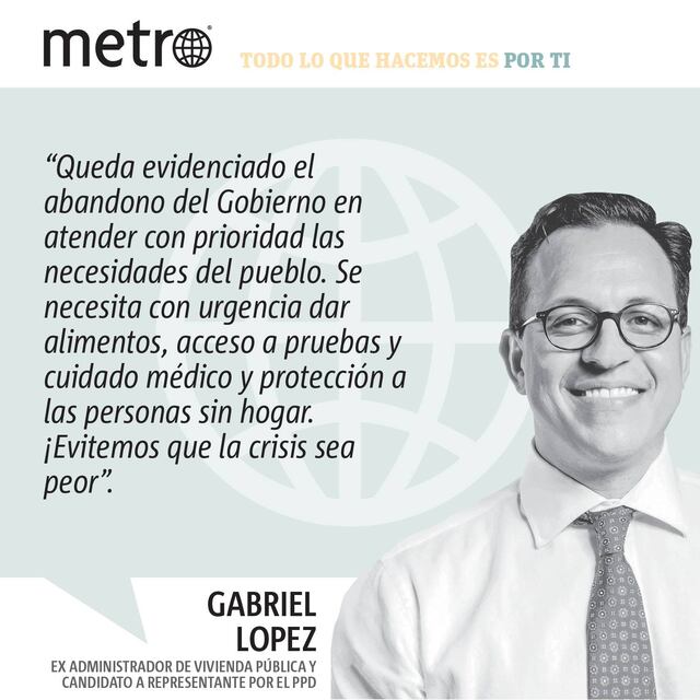 Opinión de Gabriel López Arrieta: Gobierno da la espalda a las personas sin hogar