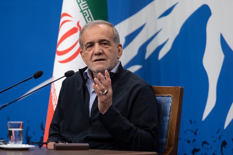 El presidente iraní dijo este lunes que Irán no inició esta guerra,