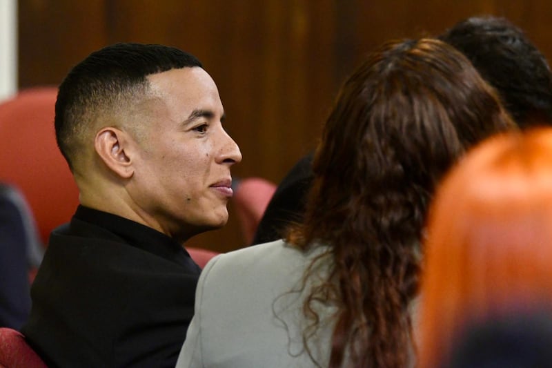 Daddy Yankee en el tribunal.