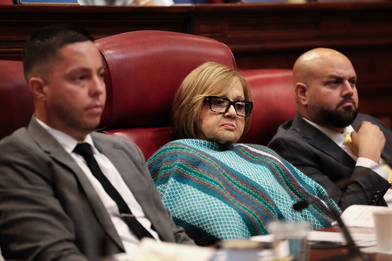 Migdalia Padilla Alvelo, senadora por el distrito de Bayamón del PNP. Foto por Norenid Feliciano | Centro de Periodismo Investigativo