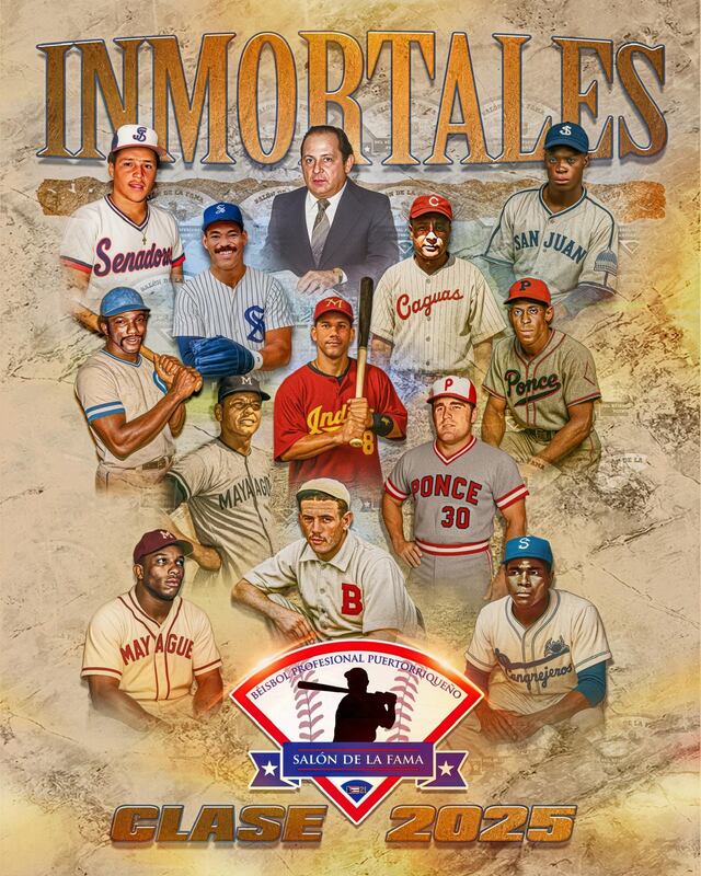 Salón de la Fama del Béisbol Profesional Puertorriqueño anuncia la Clase 2025