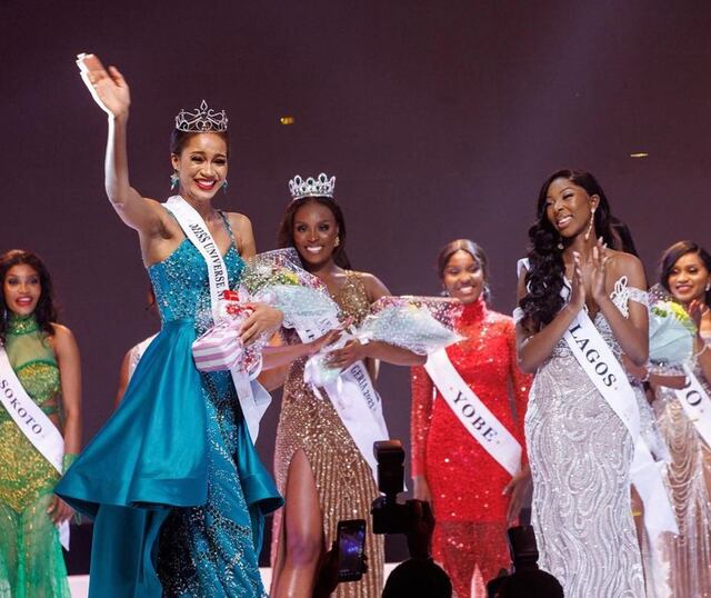 Excandidata de Miss Mundo gana Miss Universo Nigeria 2023