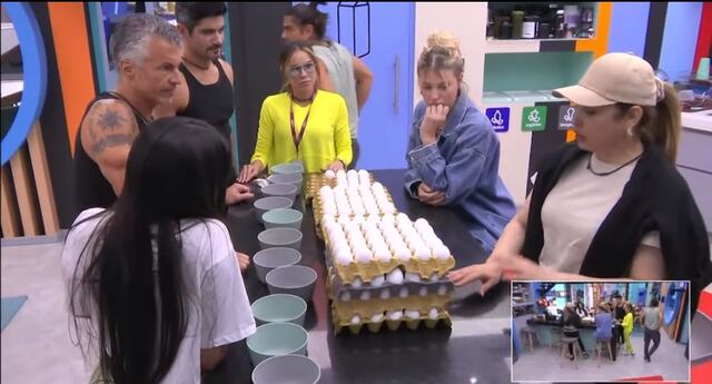 Estalla la guerra en “La casa de los famosos 3″ por la comida y los huevos