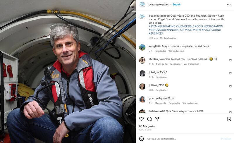 Foto: Instagram @oceangateexped