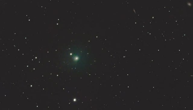 Captan desde San Germán un cometa que regresa en el año 7,602