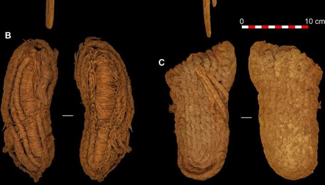 Sandalias de 6 mil años encontradas en una cueva española son los zapatos más antiguos de Europa