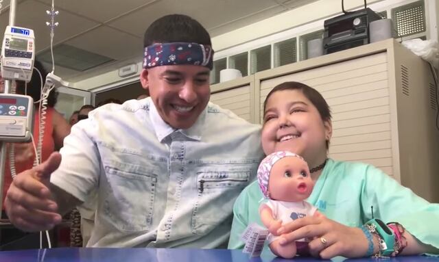 Niña enferma canta "Despacito" junto a Daddy Yankee
