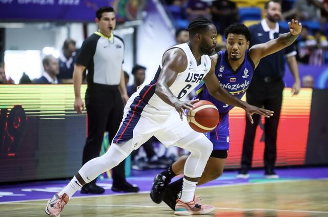 Suspenden partido de Estados Unidos y Venenuela en torneo AmeriCup por gotera en el techo