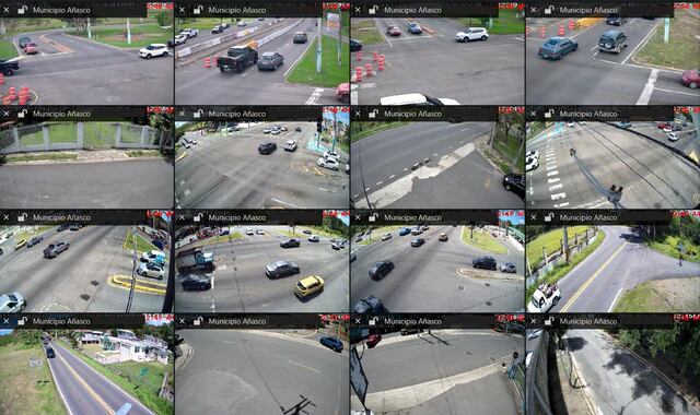 Añasco culmina primera fase de instalación de cámaras de seguridad