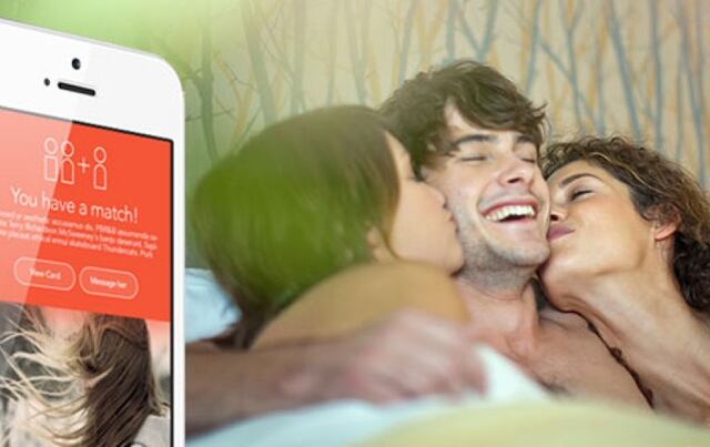 Lanzan app para parejas que quieren tener un trío