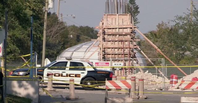 Rescatan cuerpo de última víctima de colapso de puente en Miami