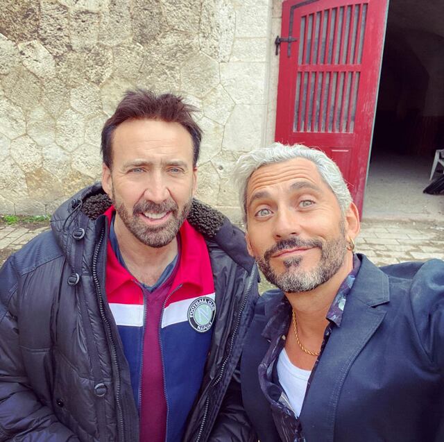 Paco León  se disfruta su debut en Hollywood junto a Nicolas Cage