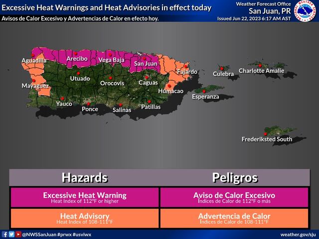 SNM emite advertencia de calor: los índices podrían llegar hasta los 111 grados